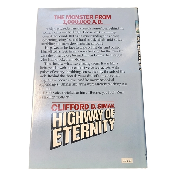 Highway of Eternity by Clifford D. Simak Vintage SciFi Fantasy Hardcover Book - Picture 2 of 4